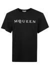 Alexander Mcqueen Logo Print Crewneck T-shirt