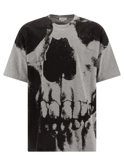Alexander Mcqueen Relaxed Fit Cotton T-shirt In Multi