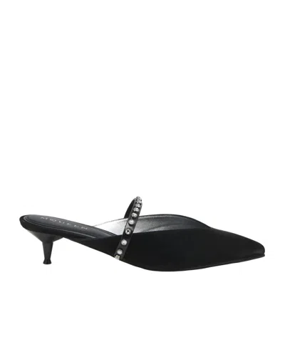 Alexander Mcqueen Revel Mule Pour Femme En Black