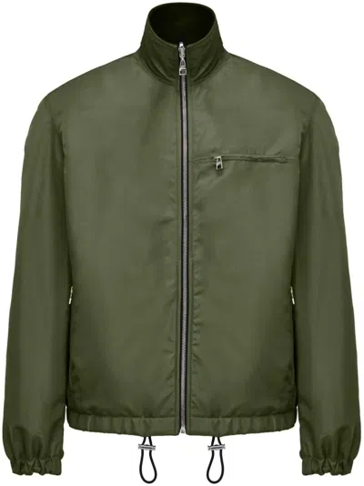 Alexander Mcqueen Reversible Zip-up Jacket For Men In Black