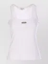 Alexander Mcqueen Mcqueen Placket Tank Top In White