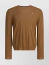 Alexander Mcqueen Skull Pattern Sweater Knitwear Beige In Brown