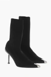 Alexander Mcqueen Alexander Mc Queen Black Knitted Boot