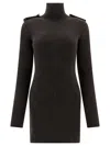 Alexander Mcqueen Women Ribbed Mini Dress