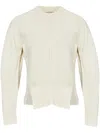 Alexander Mcqueen Chevron Corset Pullover Clothing In Neutrals