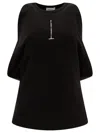 Alexander Mcqueen Women Ribbed Top In Black