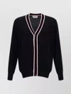 Alexander Mcqueen Alexander Mc Queen Black Wool Cardigan