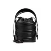 Alexander Mcqueen Black Leather The Rise Bucket Bag