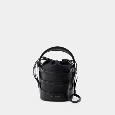 Alexander Mcqueen Rise Bag - Leather - Black