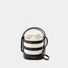 Alexander Mcqueen The Rise Nappa Leather Bucket Bag In Black