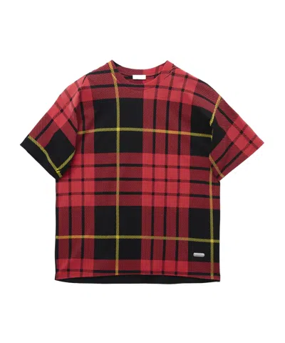 ALEXANDER MCQUEEN PLAID T-SHIRT
