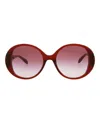 Alexander Mcqueen Round-frame Acetate Sunglasses