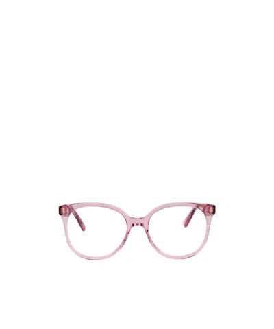 ALEXANDER MCQUEEN ALEXANDER MCQUEEN EYEWEAR ROUND FRAME GLASSES