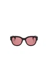 Alexander Mcqueen Purple Sunglasses With Pink Lenses