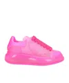 Alexander Mcqueen Woman Sneakers Fuchsia Size 7.5 Thermoplastic Polyurethane In Pink