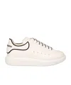 Alexander Mcqueen White Sneakers With Logo Lettering On The Rear And Oversize Sole In Leather Man In White