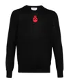 Alexander Mcqueen Sweaters In Black