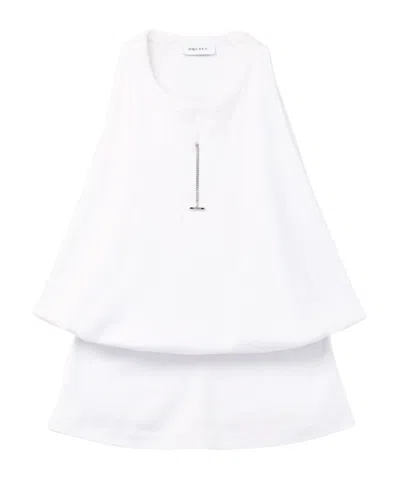 ALEXANDER MCQUEEN ALEXANDER MCQUEEN DRAPED RIBBED TANK TOP