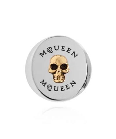 ALEXANDER MCQUEEN ALEXANDER MCQUEEN SKULL EMBELLISHED SINGLE EARRING