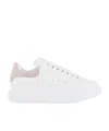 Alexander Mcqueen Alexander Mc Queen White/pink Oversized Sneakers In White