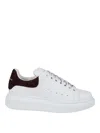 Alexander Mcqueen Leather Upper And Rubber Sole Sneaker In White