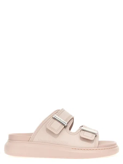 Alexander Mcqueen Rubber Sandals In Pink