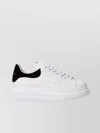 Alexander Mcqueen Oversize Sneakers In White And Beige Calf Leather