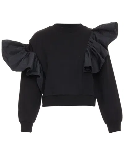 Pre-owned Alexander Mcqueen Ruffle Pullover Sweater