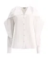Alexander Mcqueen Alexander Mc Queen Ruffled Shirt In White