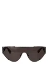 Alexander Mcqueen Ruthenium Metal Sunglasses