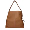 Alexander Mcqueen Adjustable Strap Leather Shoulder Bag In Brown