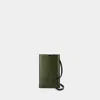 Alexander Mcqueen The Phone Holder Crossbody -  - Nylon - Khaki In Khaki