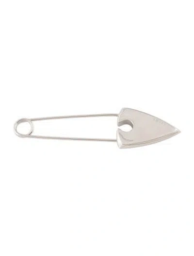 Pre-owned Alexander Mcqueen Safety Pin Brooch In Multicolor