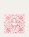 Alexander Mcqueen Sailor Tattoo Silk Scarf In Neutral