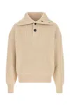 Alexander Mcqueen Sand Cashmere Sweater