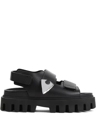 ALEXANDER MCQUEEN SANDALEN AUS LEDER