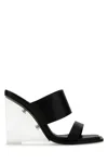 Alexander Mcqueen Women Shard High Heel Sandals In Black