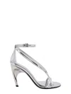 Alexander Mcqueen Alexander Mc Queen Woman Silver Sandal 780692