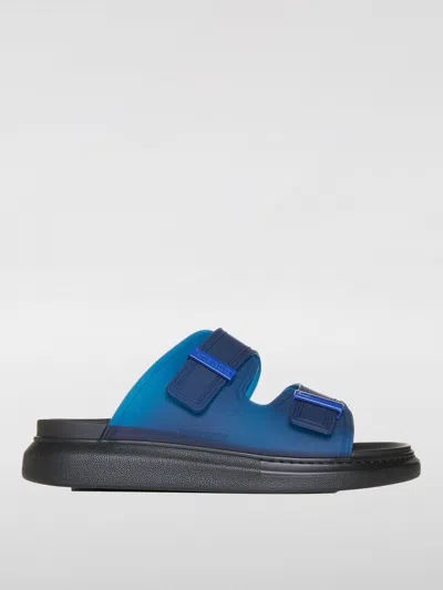 Alexander Mcqueen Sandals  Men Color Blue