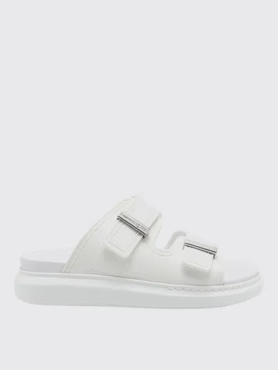 Alexander Mcqueen Sandals  Men Color White