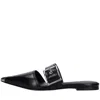 Alexander Mcqueen Mcqueen 'punk' Mules In Nero Scuri