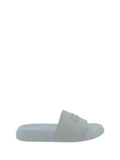 Alexander Mcqueen Sandals In White