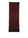 Alexander Mcqueen Scarf With Jacquard Pattern In Neutral