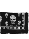 Alexander Mcqueen All-over Skull Motif Scarf