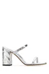 Alexander Mcqueen Seal Heeled Sandals