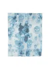 Alexander Mcqueen Frayed Edges Lightweight Fabric Skull Pattern