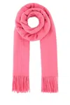 Alexander Mcqueen Pink Cashmere Blend Scarf In 5900