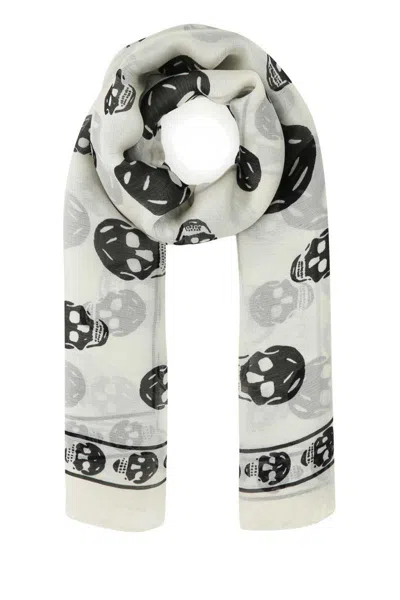 Alexander Mcqueen Scarves And Foulards In White