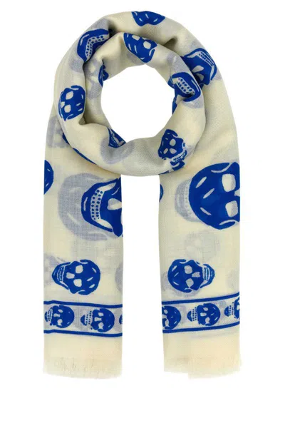 Alexander Mcqueen Scarves And Foulards In White