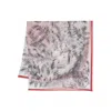 Alexander Mcqueen Floral-print Silk Scarf In Printed